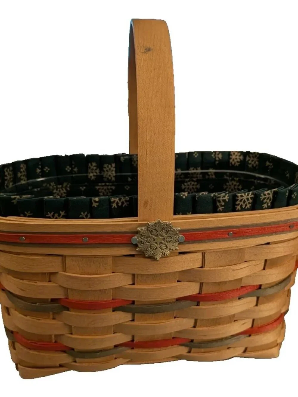 2002 American Basket, Protector, Liner, and Snowflake Medallion